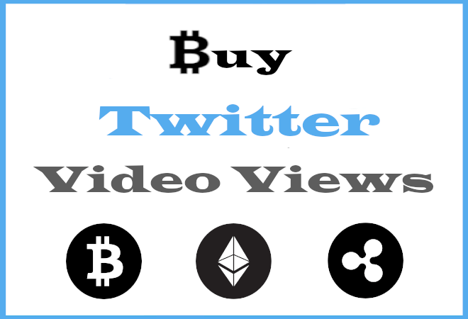 Buy Twitter Video Views With Bitcoin